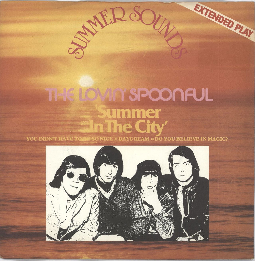 The Lovin' Spoonful Summer Sounds UK 7" vinyl single (7 inch record / 45) FBEP100