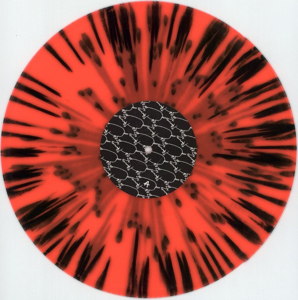 The Mary Wallopers Irish Rock 'N' Roll - Dinked Edition - Pink w/ Black Splatter Vinyl + 7" - Autographed Print UK vinyl LP album (LP record) 9LMLPIR880864