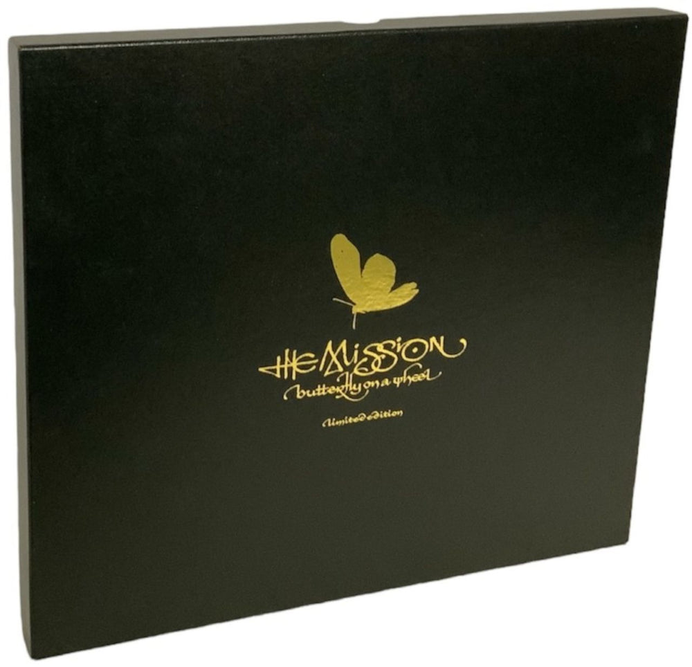 The Mission Butterfly On A Wheel - Complete Collectors Box UK CD Single Box Set MYCDB8