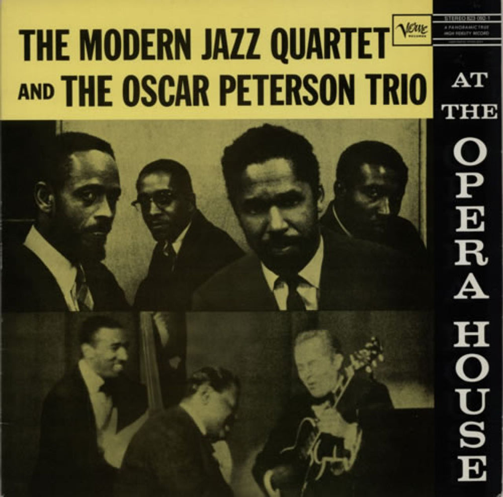 The Modern Jazz Quartet At The Opera House French vinyl LP album (LP record) 823092-1