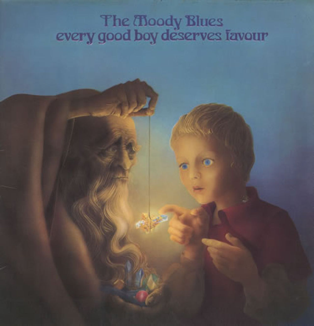 The Moody Blues Every Good Boy Deserves Favour German vinyl LP album (LP record) THS5