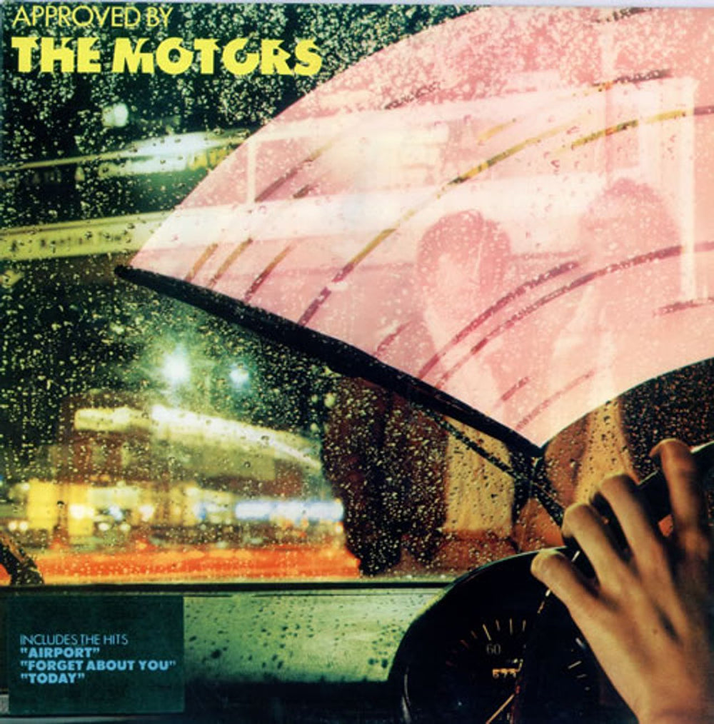 The Motors Approved By The Motors - Original Artwork UK vinyl LP album (LP record) V2101