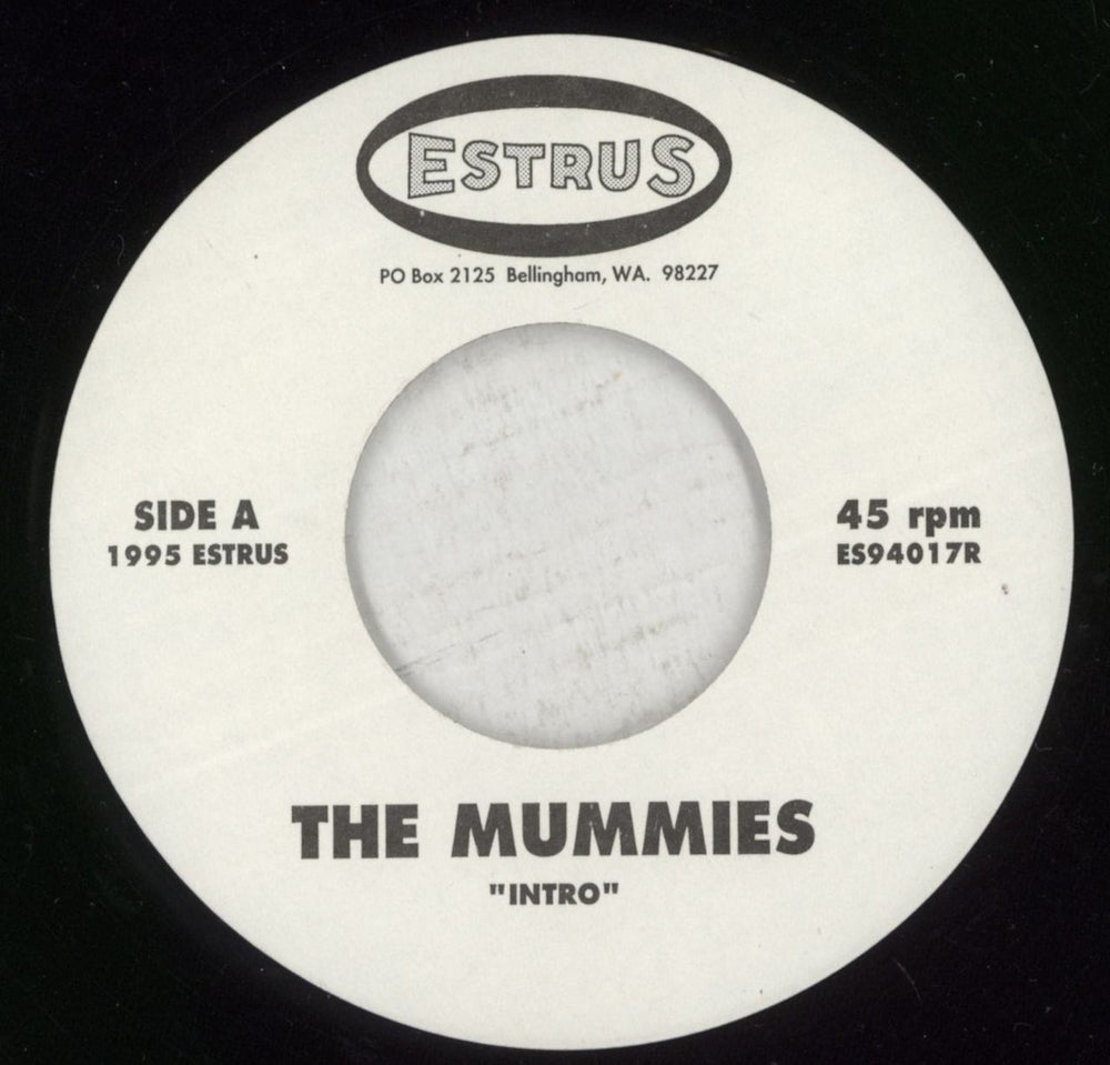 The Mummies Get Late! US 7" vinyl single (7 inch record / 45) 83907GE869992