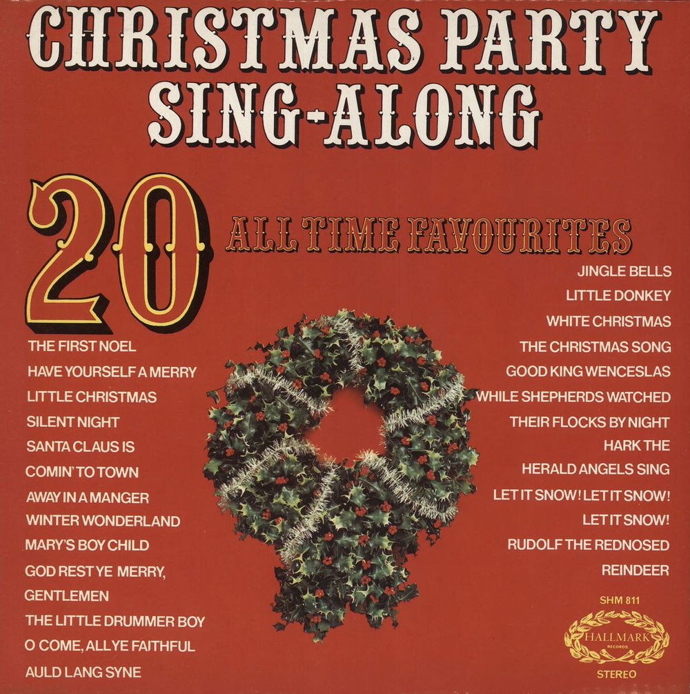 The Musicmakers Christmas Party Sing-Along UK vinyl LP album (LP record) SHM811