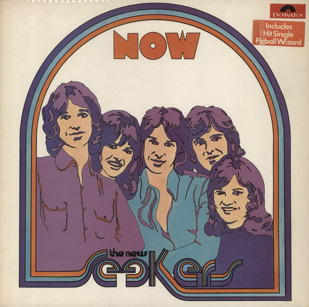 The New Seekers Now - Hype Stickered Sleeve UK vinyl LP album (LP record) 2383195