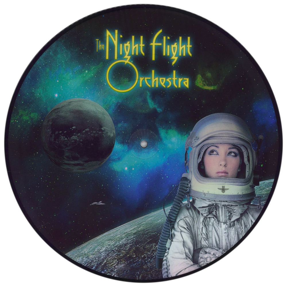 The Night Flight Orchestra Sometimes The World Ain't Enough UK picture disc LP (vinyl picture disc album) 3HPPDSO841027