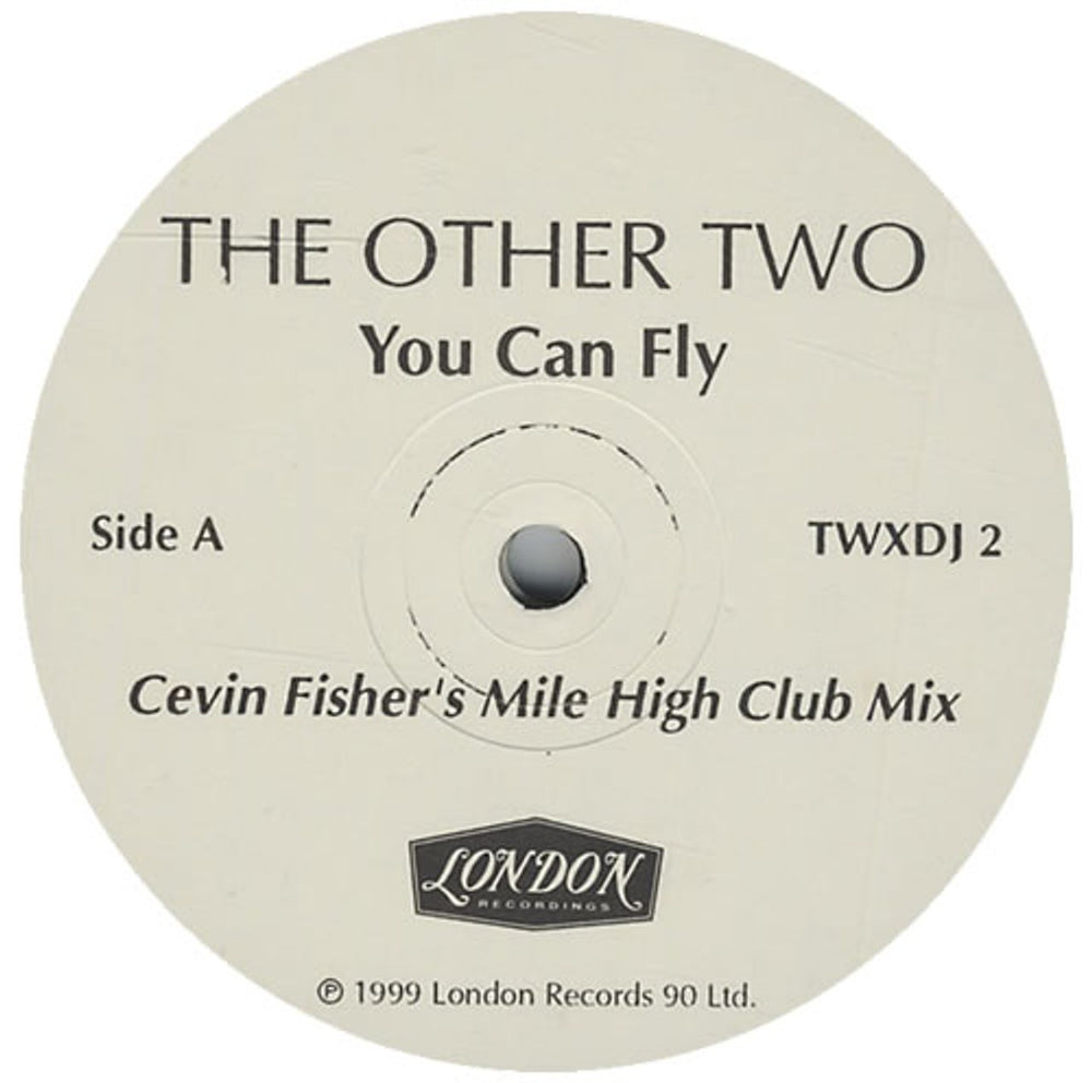 The Other Two You Can Fly UK Promo 12" vinyl single (12 inch record / Maxi-single) TWXDJ2