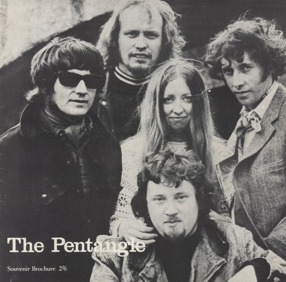 The Pentangle The Pentangle Souvenir Brochure UK tour programme CONCERT PROGRAMME