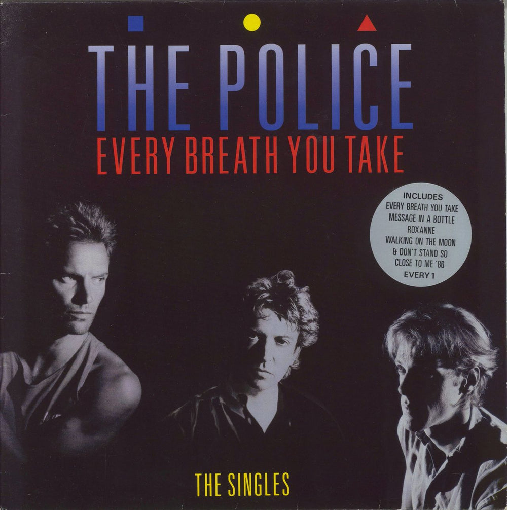 The Police Every Breath You Take - Hype Stickered UK vinyl LP album (LP record) EVERY1