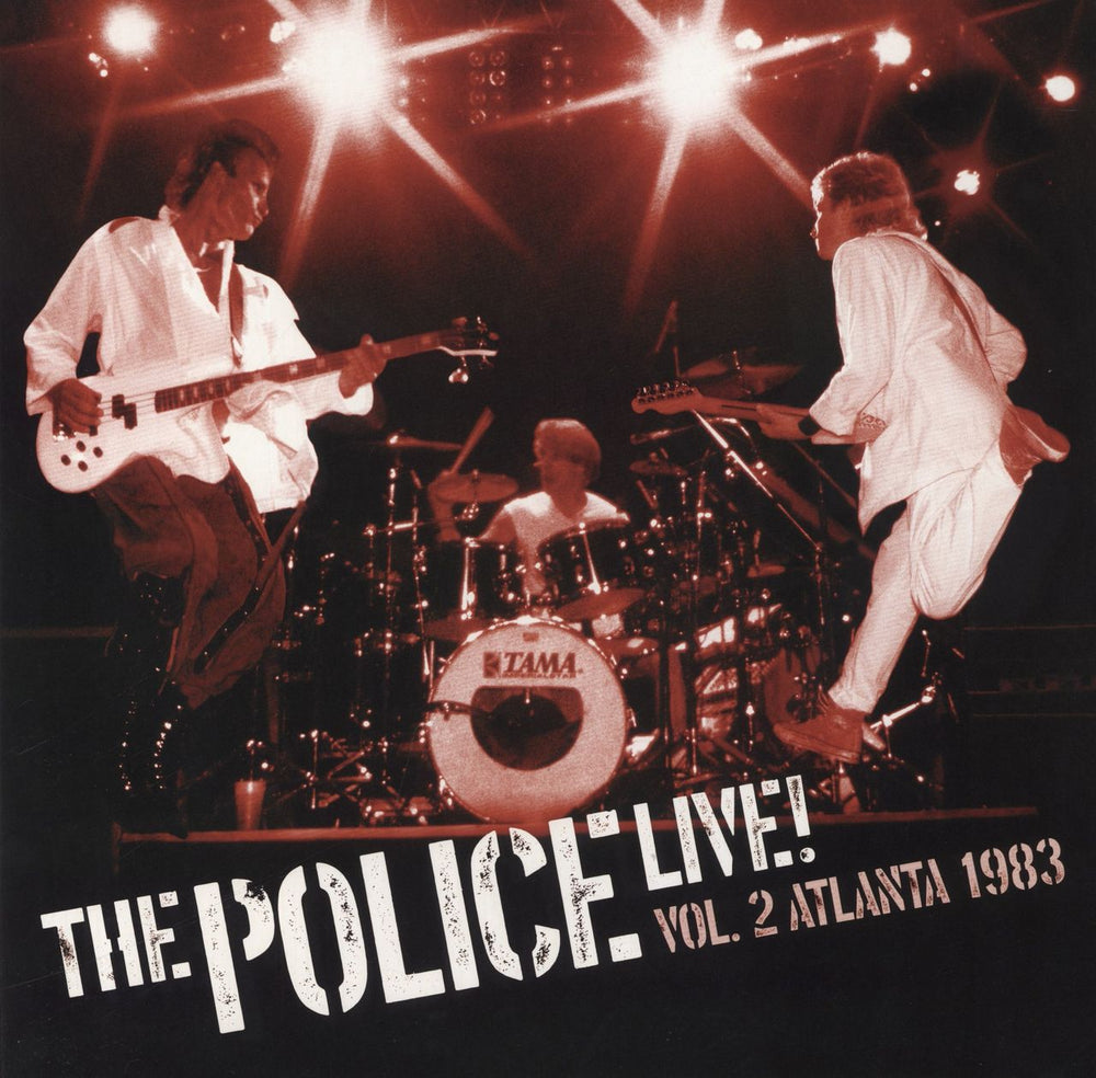 The Police Live! Vol. 2 Atlanta 1983 - RSD21 - Red Vinyl UK 2-LP vinyl record set (Double LP Album) 073788-6