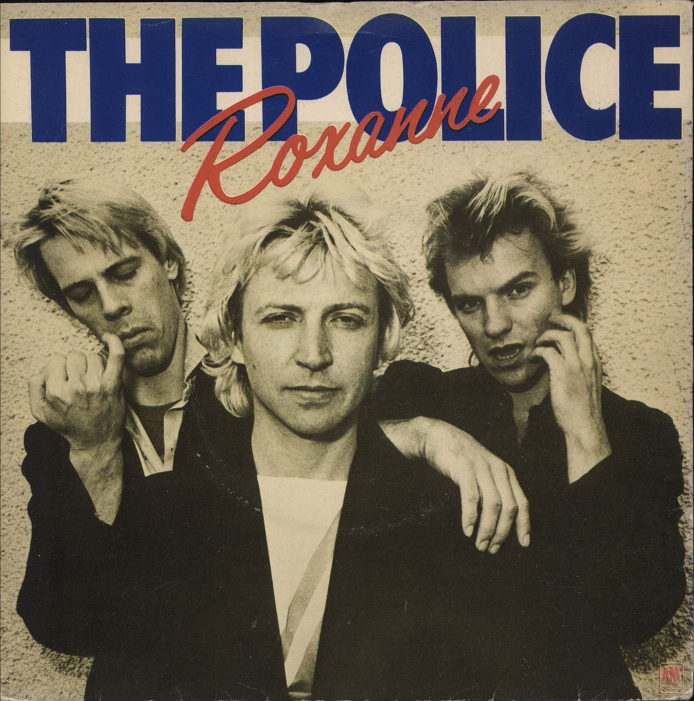 The Police Roxanne UK 7" vinyl single (7 inch record / 45) AMS7348