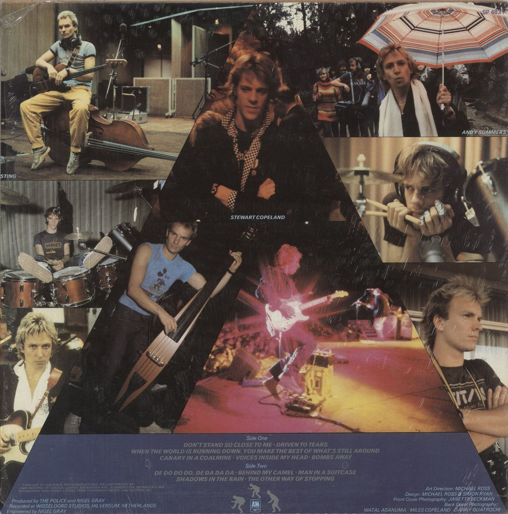 The Police Zenyatta Mondatta - Shrink Canadian vinyl LP album (LP record) 075021483118