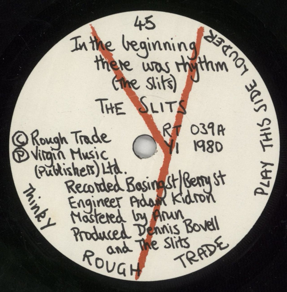 The Pop Group Where There's A Will There's A Way UK 7" vinyl single (7 inch record / 45) PGP07WH298840