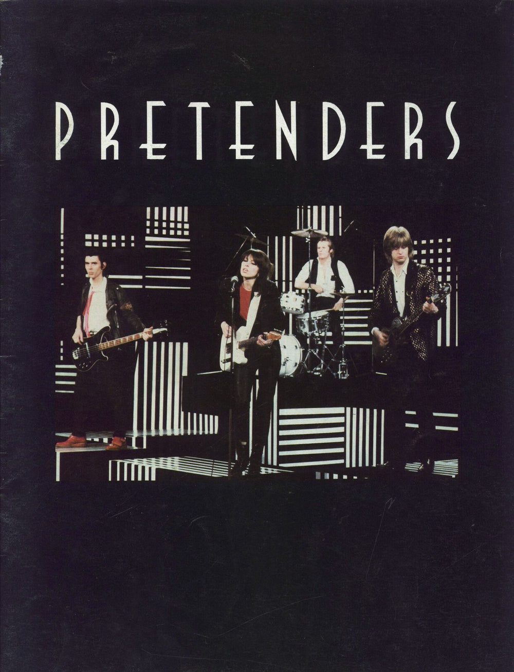 The Pretenders 1980 Tour + Ticket Stub, Review & Fan Club insert UK tour programme TOUR PROGRAMME