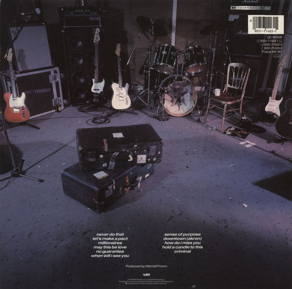 The Pretenders Packed! - Price Stickered UK vinyl LP album (LP record) 090317140315
