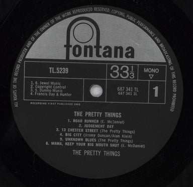 The Pretty Things The Pretty Things - 1st - Flipback - EX UK vinyl LP album (LP record) PTHLPTH578102