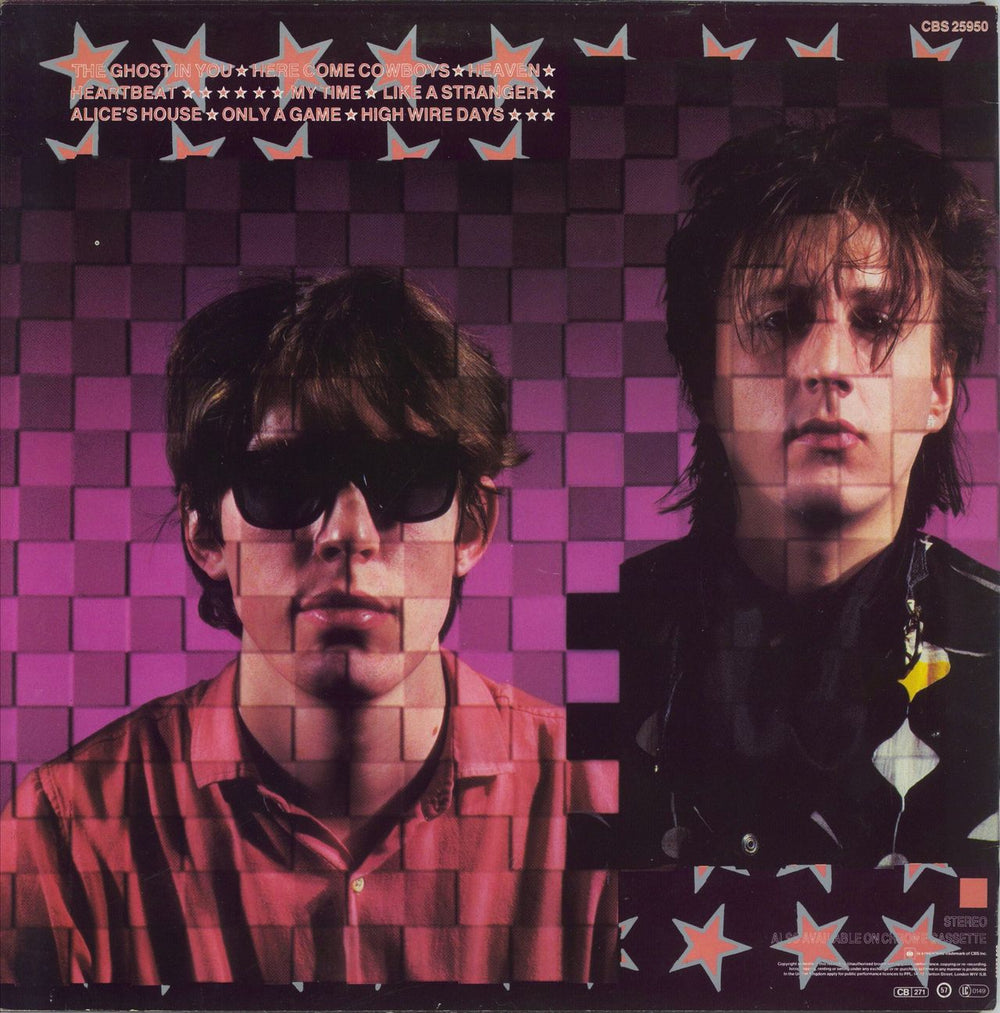 The Psychedelic Furs Mirror Moves - 1st - Stickered UK vinyl LP album (LP record)