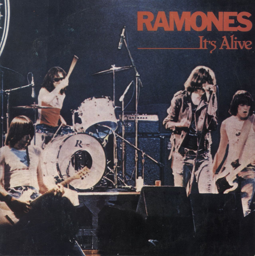 The Ramones It's Alive - EX UK 2-LP vinyl record set (Double LP Album) SRK26074