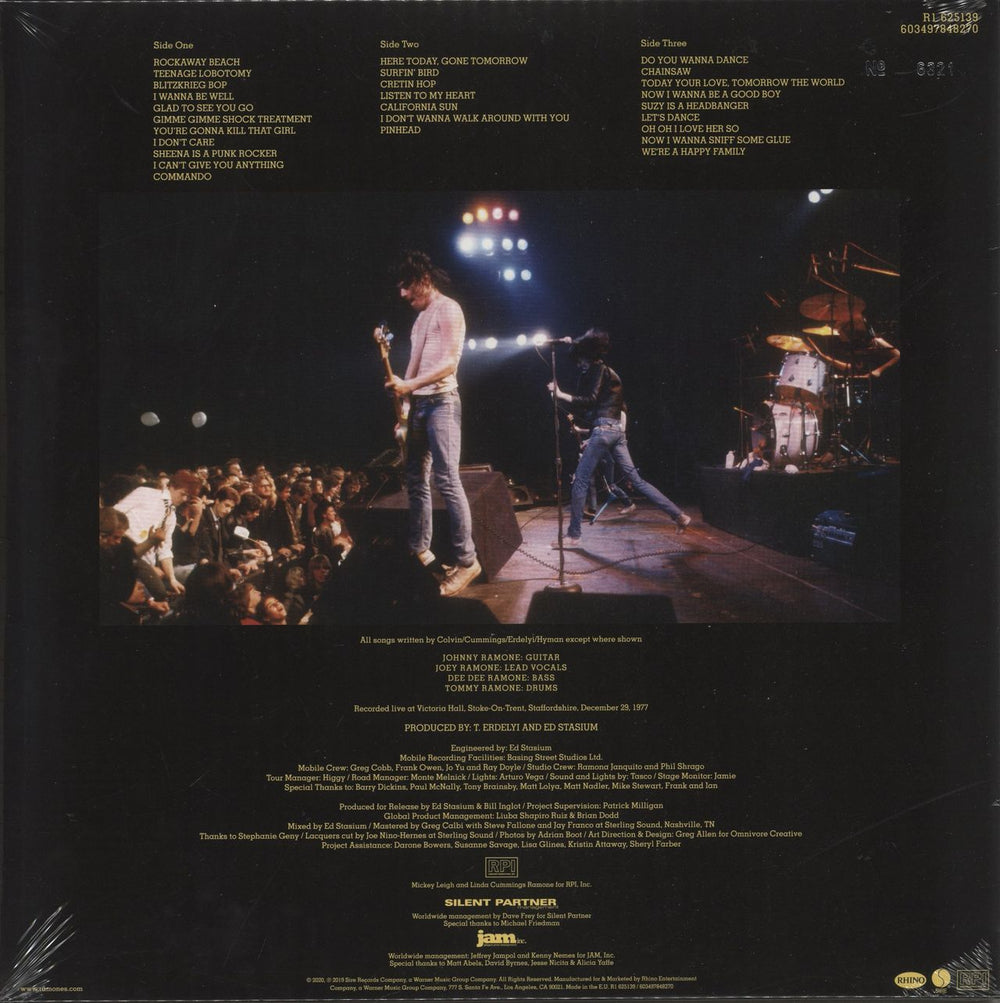The Ramones It's Alive II - RSD 2020 - 180 Gram + Numbered - Sealed UK 2-LP vinyl record set (Double LP Album) 603497848270