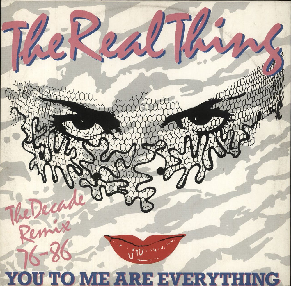 The Real Thing You To Me Are Everything - The Decade Remix UK 12" vinyl single (12 inch record / Maxi-single) 12P349