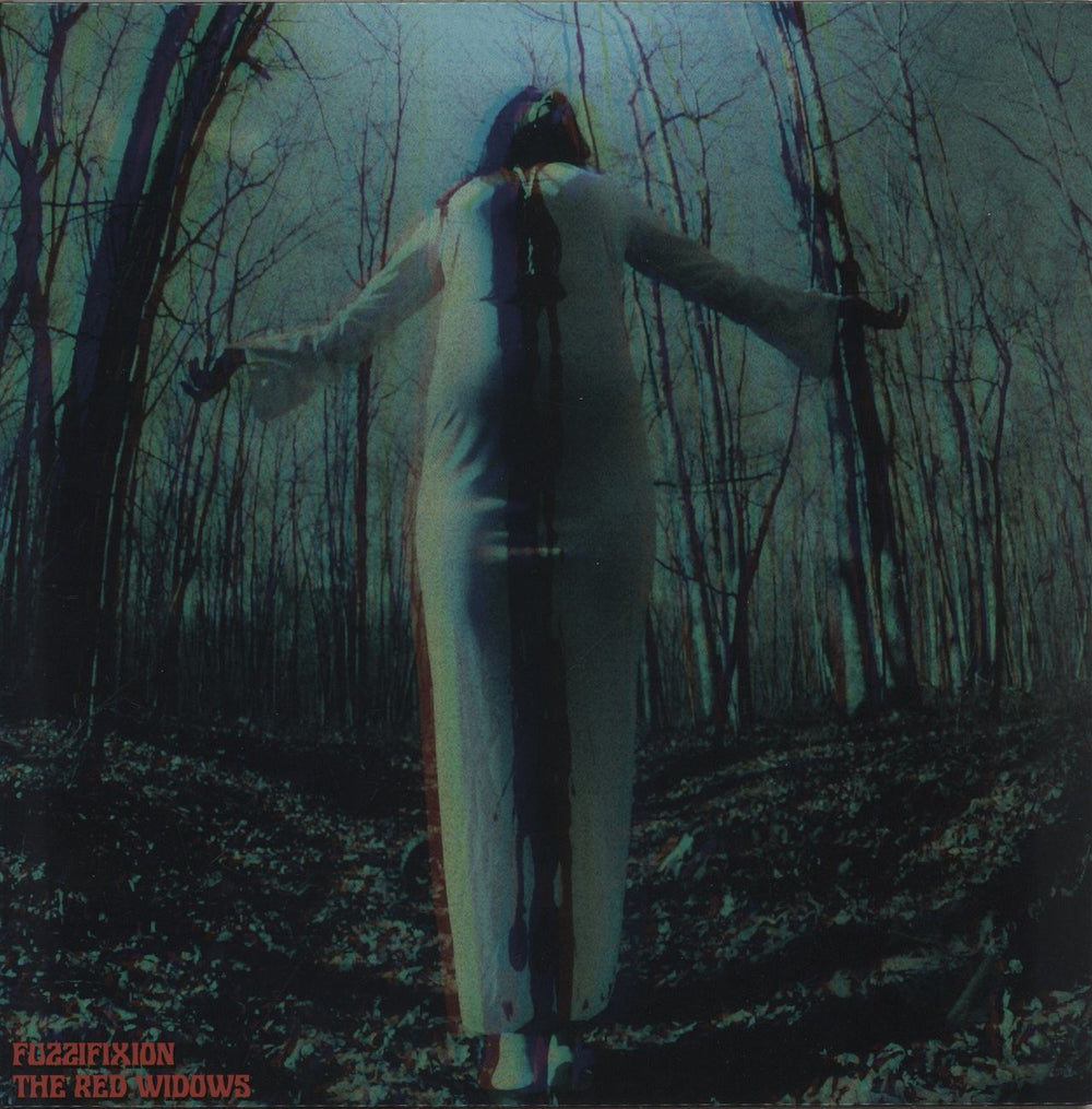 The Red Widows Fuzzifixion - Green Coke Bottle W/ Black & Red Splatter Vinyl Dutch 2-LP vinyl record set (Double LP Album) DHU040