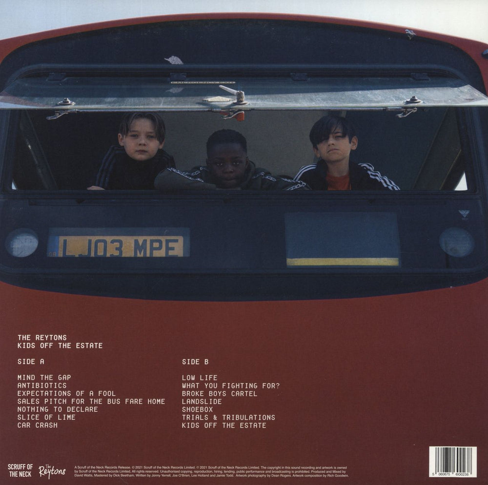 The Reytons Kids Off The Estate UK vinyl LP album (LP record) 5060675600238