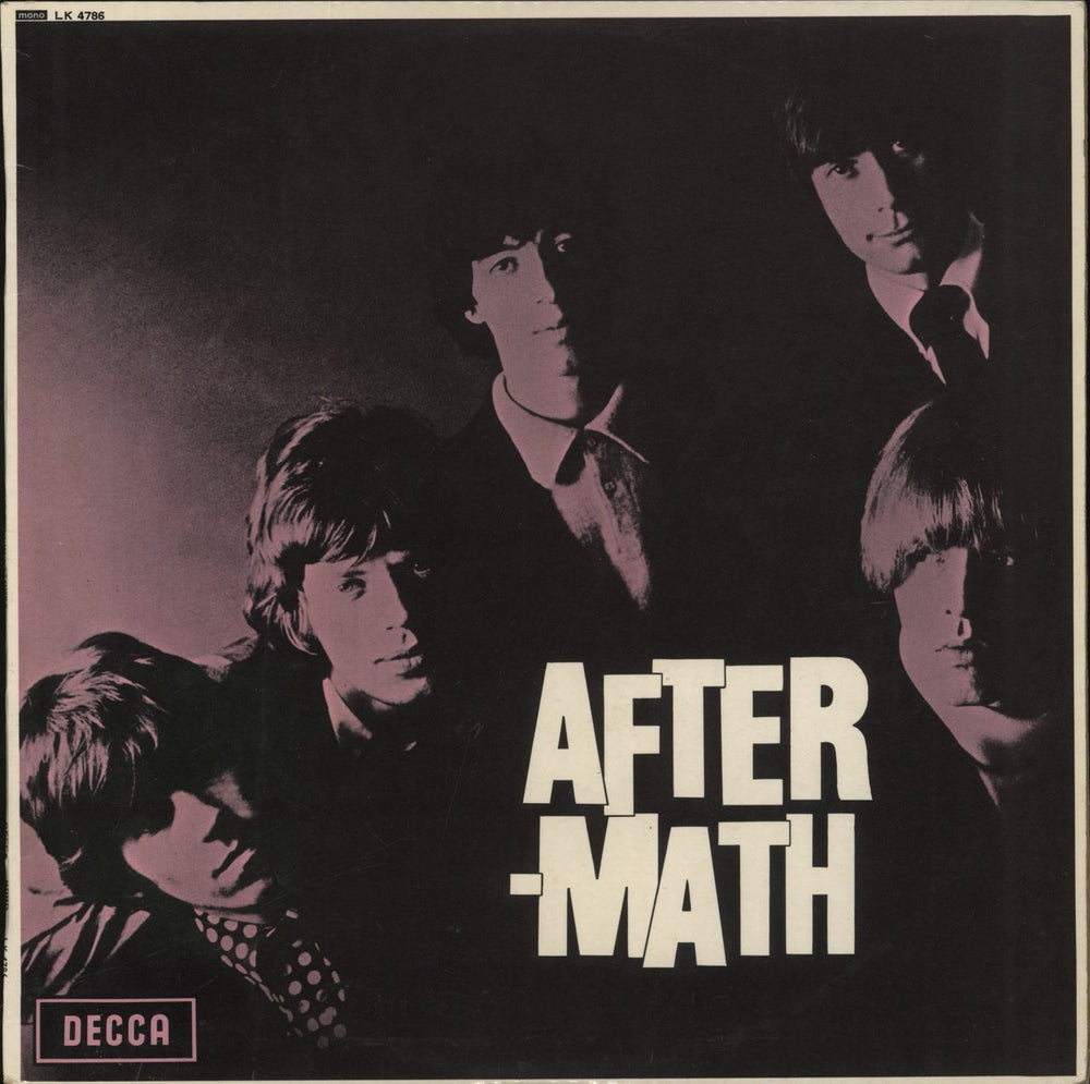 The Rolling Stones Aftermath - 5th - EX UK vinyl LP album (LP record) LK4786