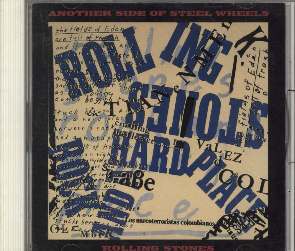 The Rolling Stones Another Side Of Steel Wheels Japanese CD album (CDLP) CSCS-5116