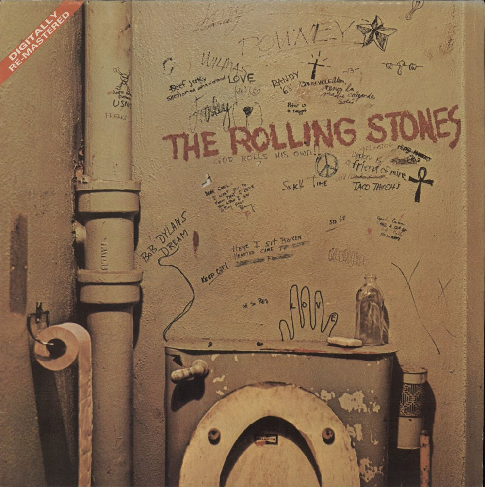 The Rolling Stones Beggars Banquet - Digitally Remastered UK vinyl LP album (LP record) SKDL4955