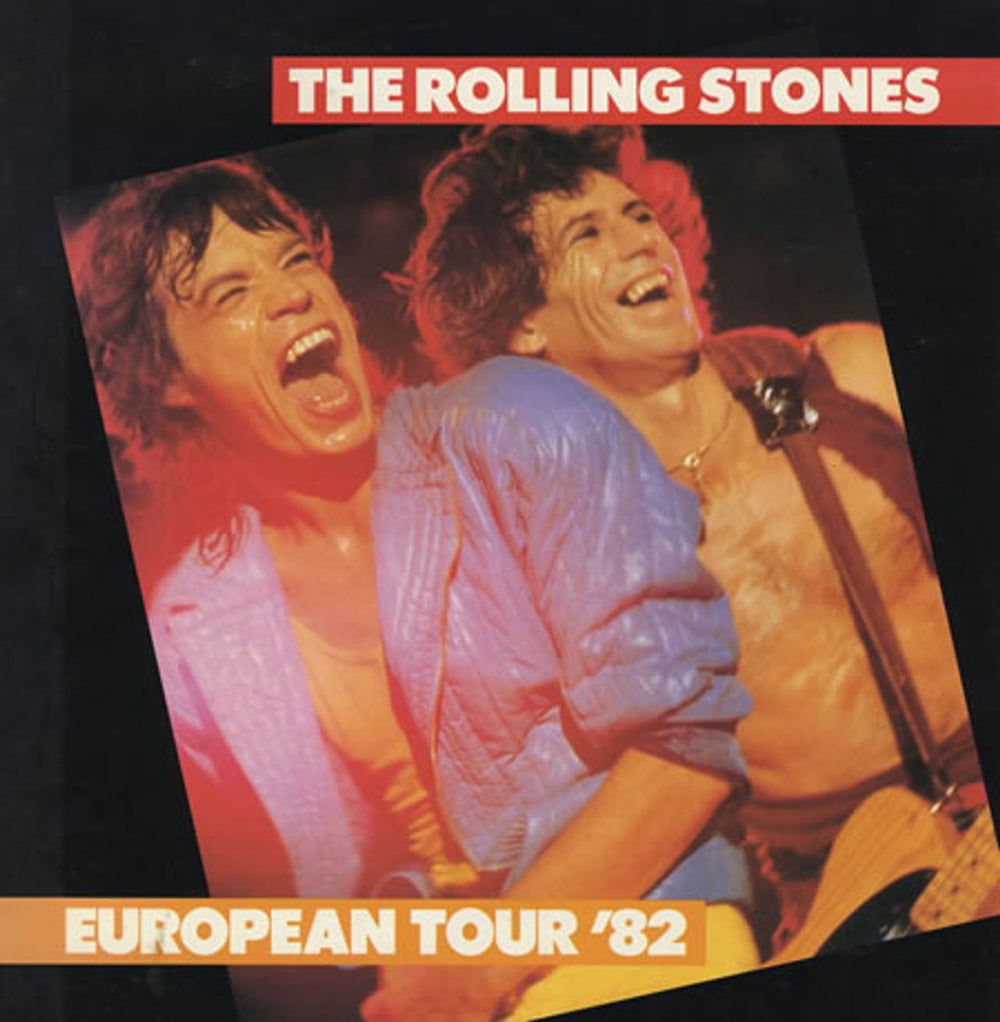The Rolling Stones European Tour '82 UK tour programme TOUR PROGRAMME