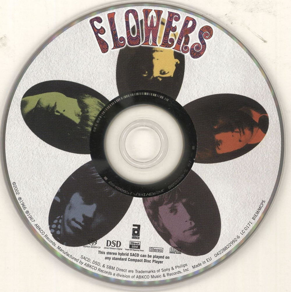 The Rolling Stones Flowers UK super audio CD SACD ROLSAFL723762