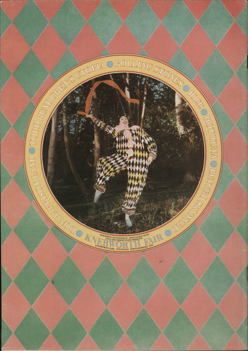 The Rolling Stones Knebworth Fair '76 UK tour programme ROLTRKN70595