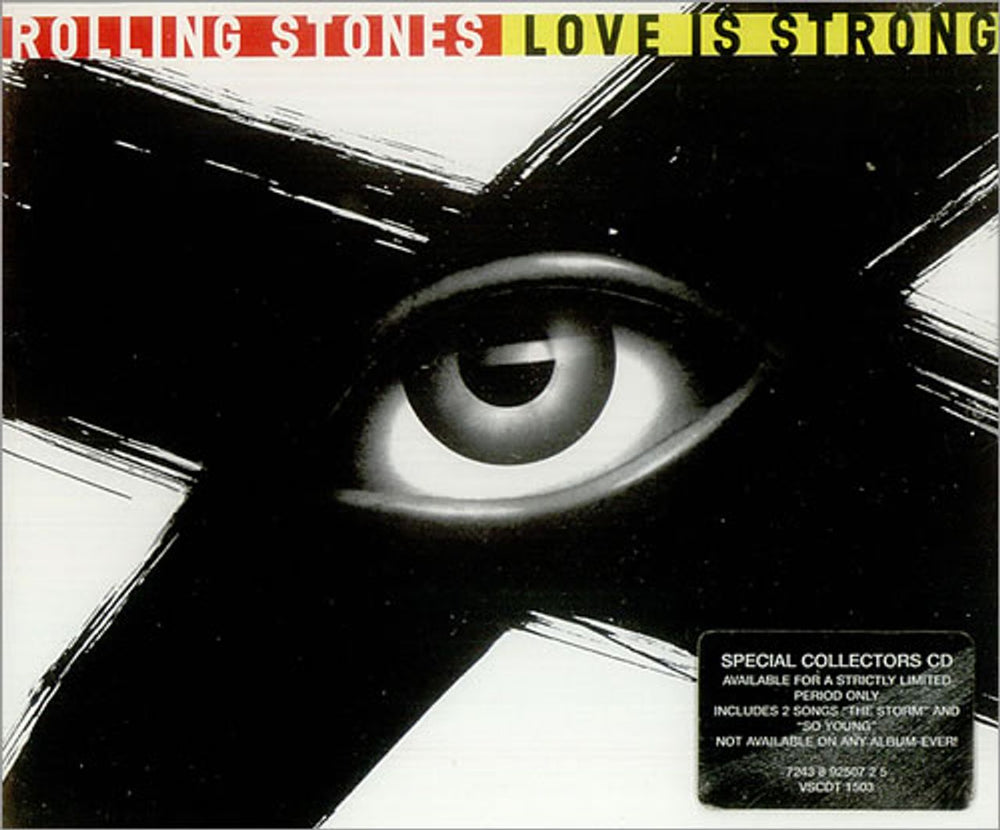 The Rolling Stones Love Is Strong UK 2-CD single set (Double CD single) ROL2SLO445458