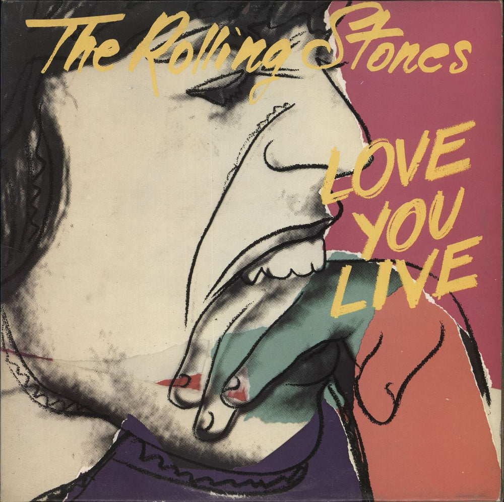 The Rolling Stones Love You Live - 1st + Inners - EX UK 2-LP vinyl record set (Double LP Album) COC89101