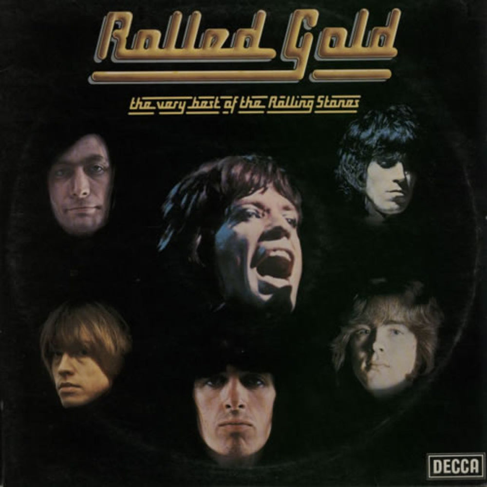 The Rolling Stones Rolled Gold - 2nd - EX UK 2-LP vinyl record set (Double LP Album) ROST1/2