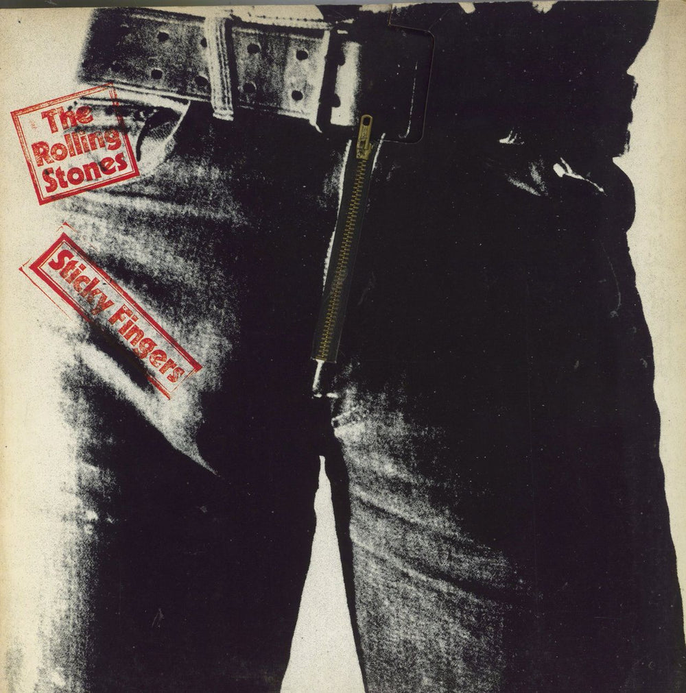 The Rolling Stones Sticky Fingers - 'CLIX' UK vinyl LP album (LP record) COC59100