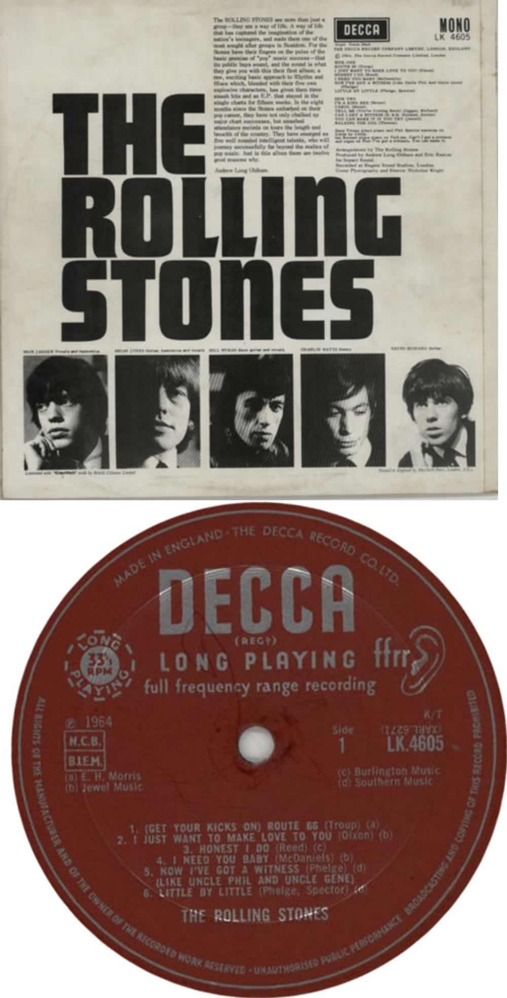 The Rolling Stones The Rolling Stones - 3rd [B] - VG UK vinyl LP album (LP record) ROLLPTH348637