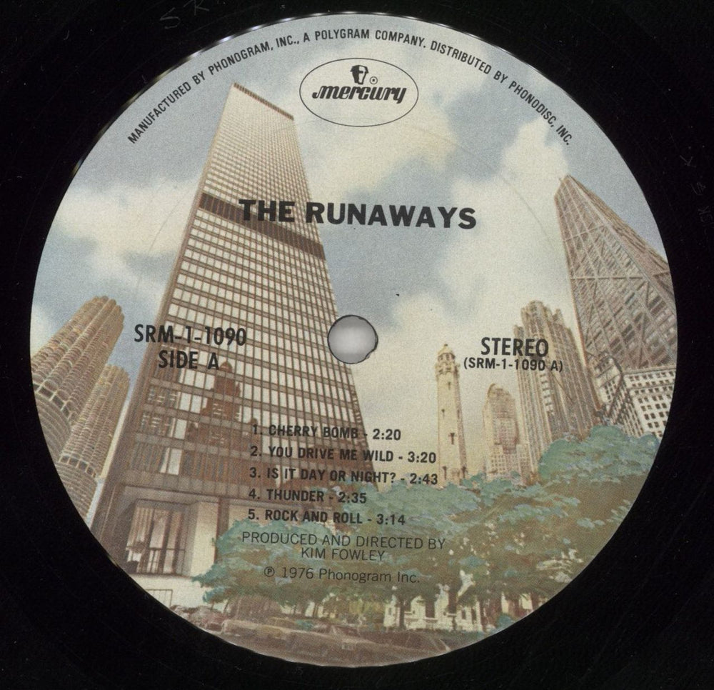 The Runaways The Runaways - VG US vinyl LP album (LP record) RWSLPTH674667
