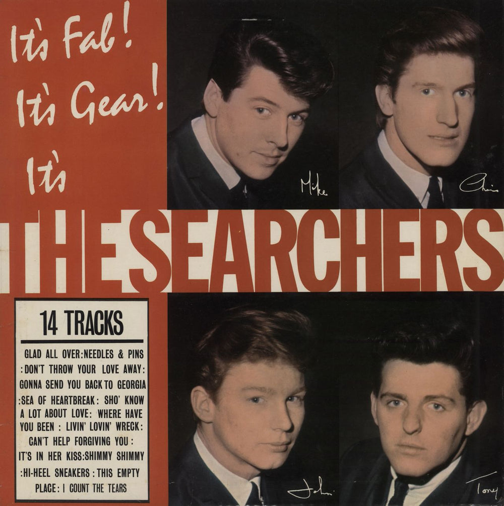 The Searchers It's The Searchers - EX UK vinyl LP album (LP record) NPL18092