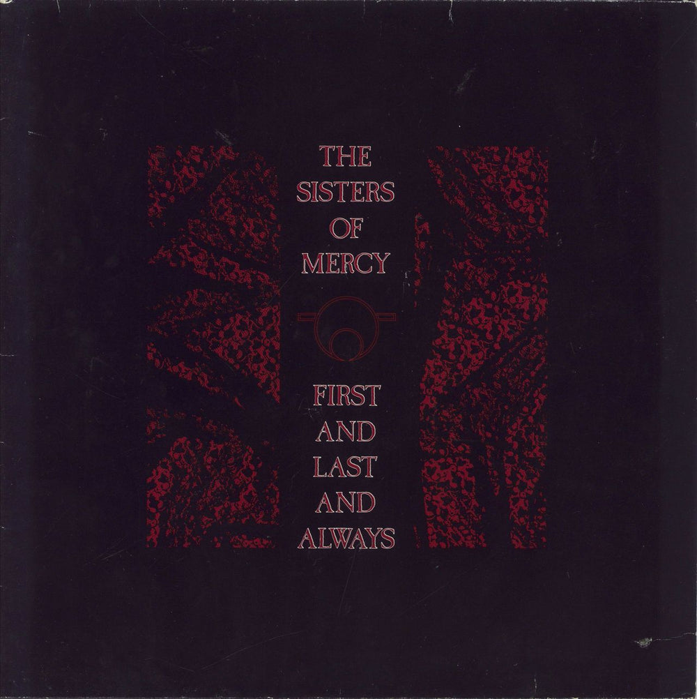 The Sisters Of Mercy First And Last And Always - VG German vinyl LP album (LP record) 240616-1