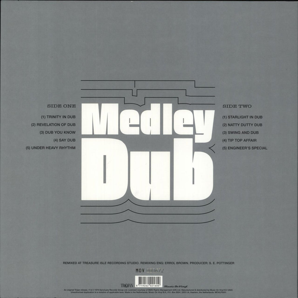 The Sky Nations Medley Dub - 180g - Orange Vinyl UK vinyl LP album (LP record) 8719262021600