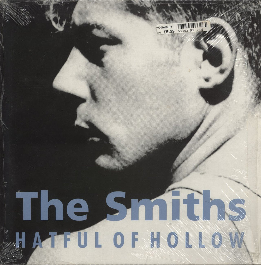 The Smiths Hatful Of Hollow - 2nd + Inner - Shrink UK vinyl LP album (LP record) ROUGH76