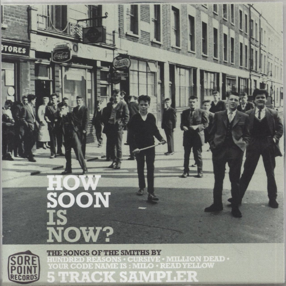 The Smiths How Soon Is Now? - 5-Track Sampler UK Promo CD-R acetate CD-R ACETATE