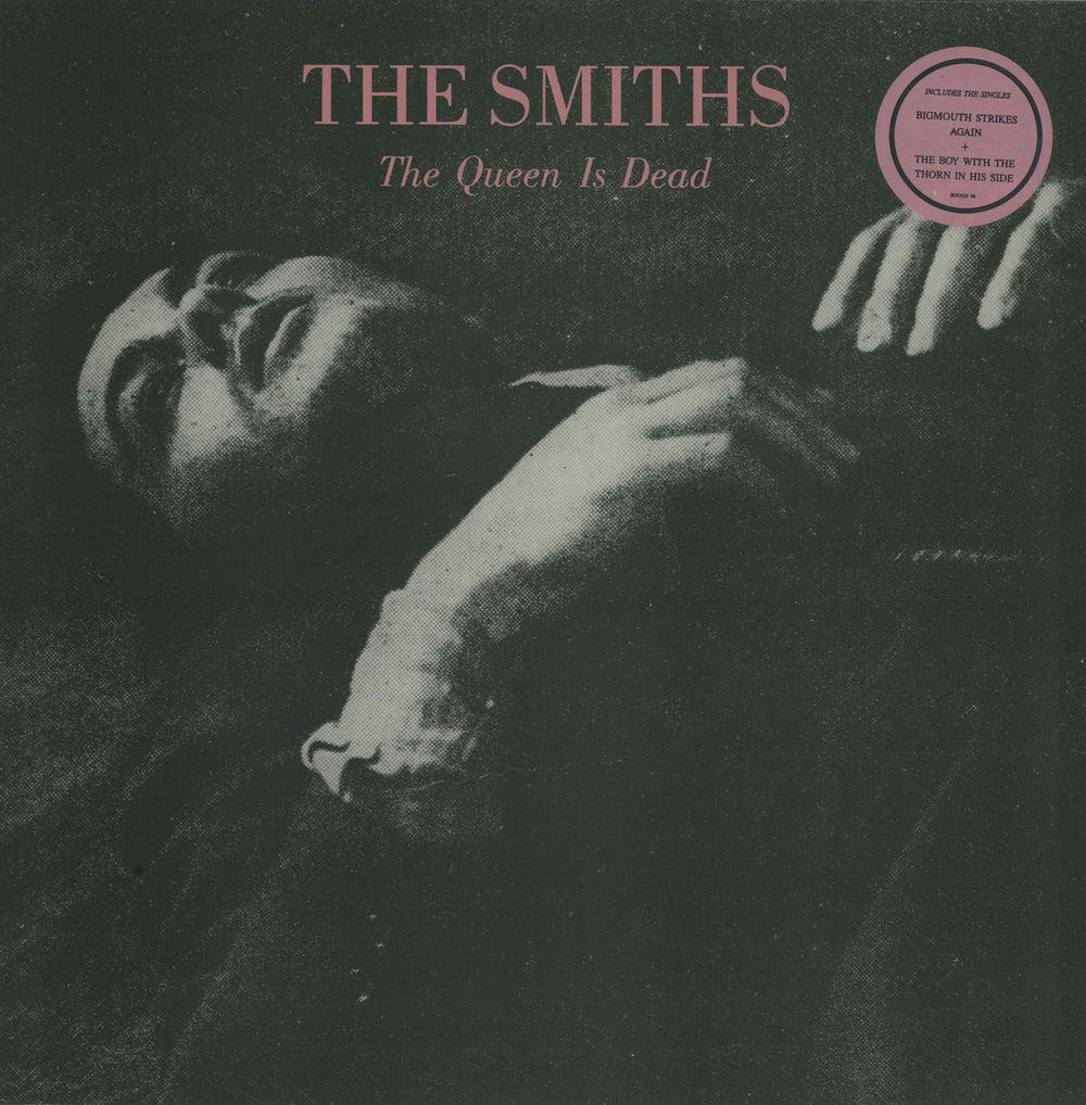 The Smiths The Queen Is Dead - Stickered - EX UK vinyl LP album (LP record) ROUGH96