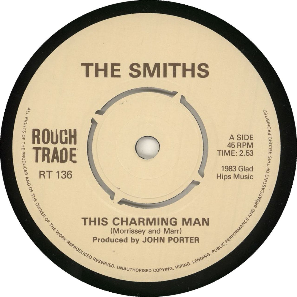 The Smiths This Charming Man - 4-prong UK 7" vinyl single (7 inch record / 45) SMI07TH729936