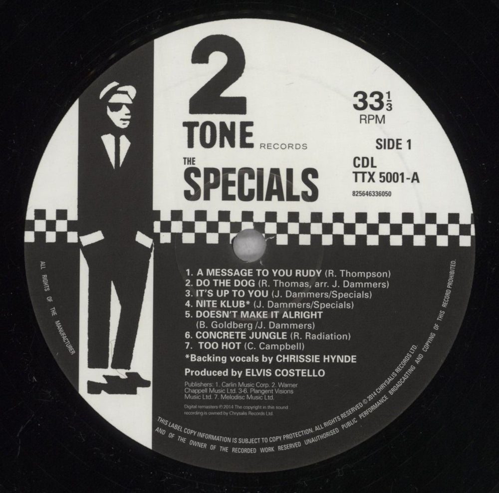 The Specials The Specials - 180 Gram Black Vinyl UK vinyl LP album (LP record) SPELPTH837784