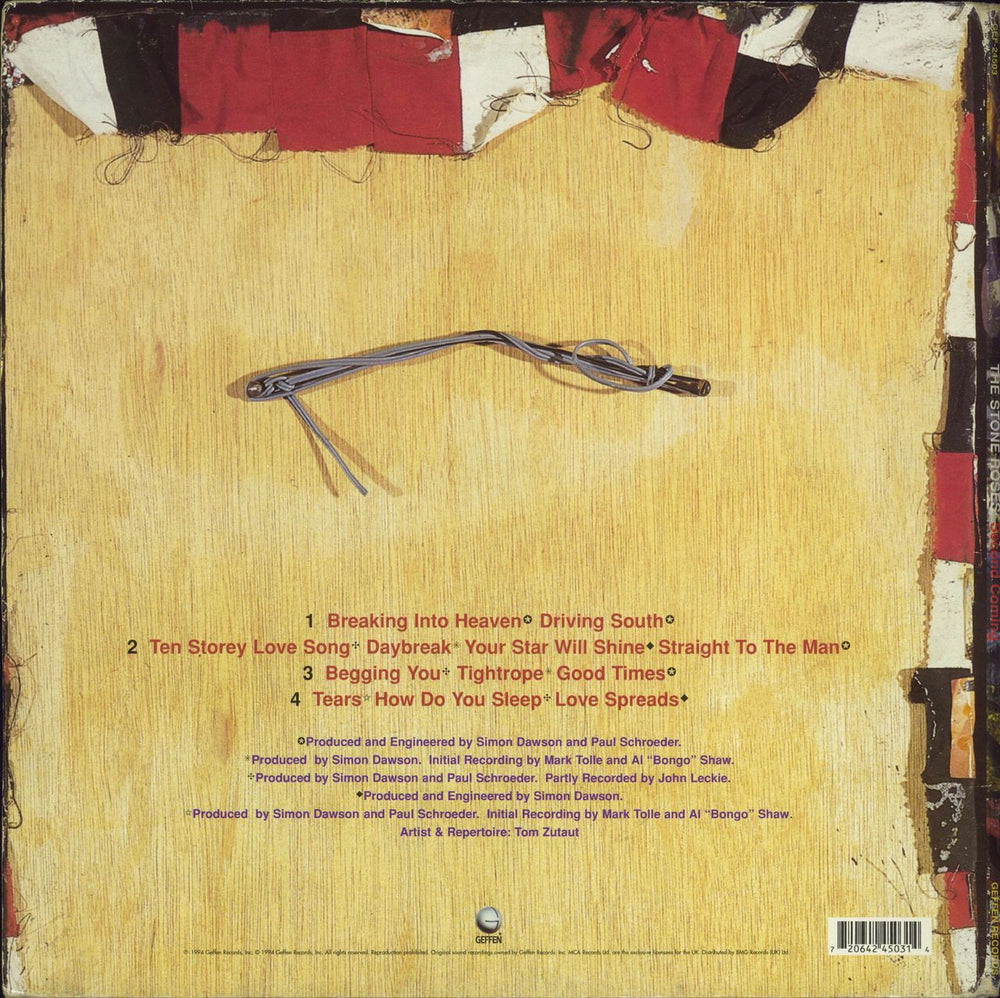 The Stone Roses Second Coming - VG+ UK 2-LP vinyl record set (Double LP Album) 720642450314