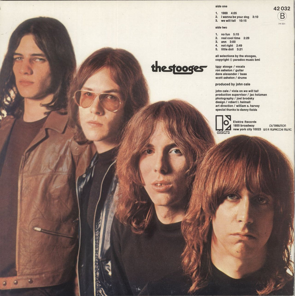 The Stooges The Stooges - Butterfly French vinyl LP album (LP record)