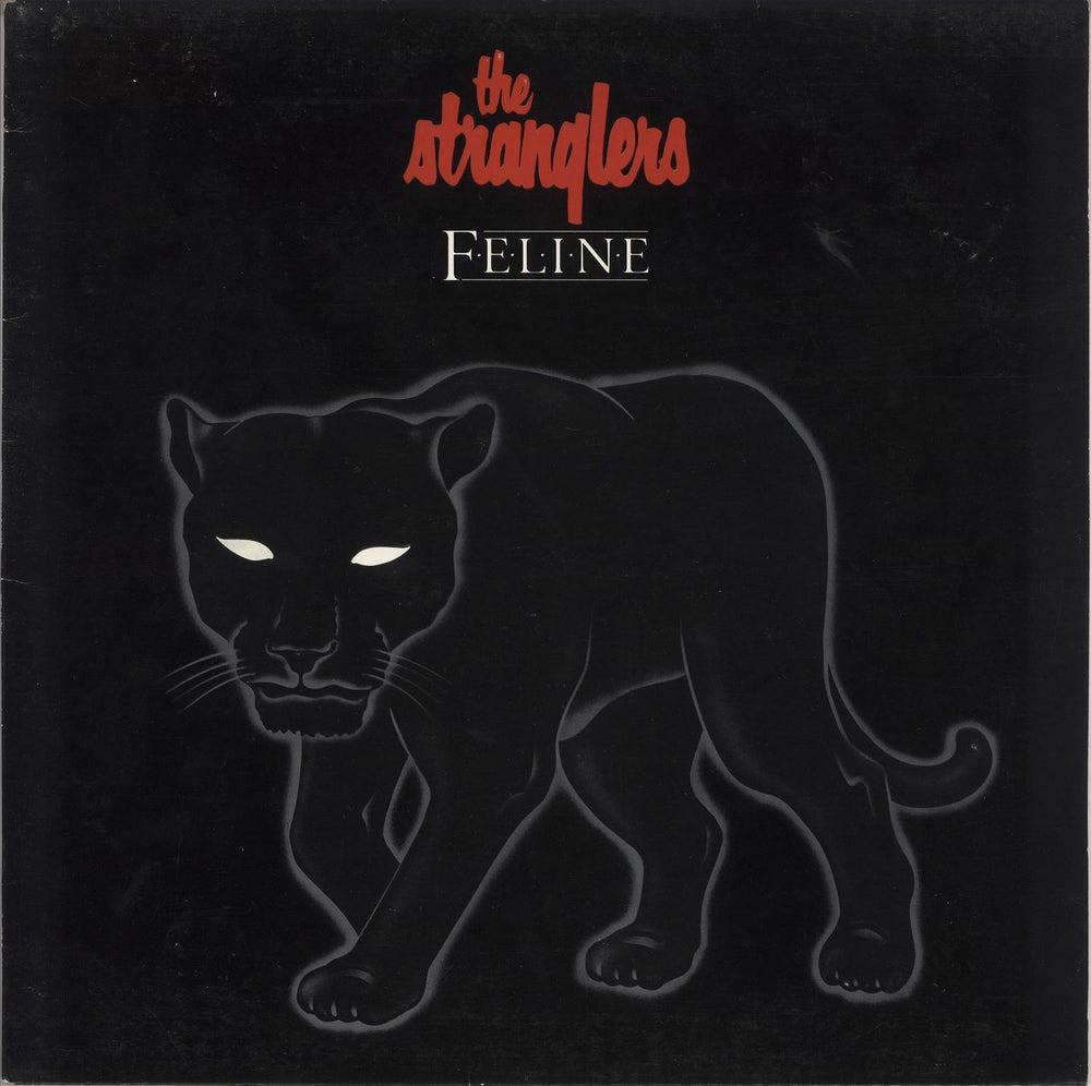 The Stranglers Feline UK vinyl LP album (LP record) EPC25237