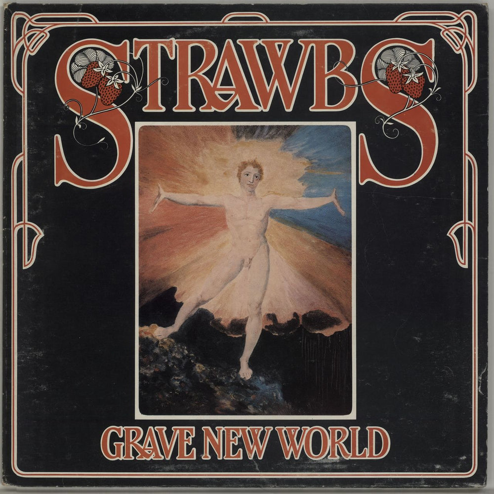 The Strawbs Grave New World + Booklet - Red - EX UK vinyl LP album (LP record) AMLH68078